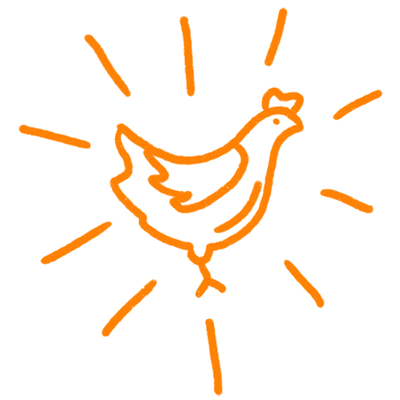 Less than 30 chooks per hectare (50 per AFL ground). image